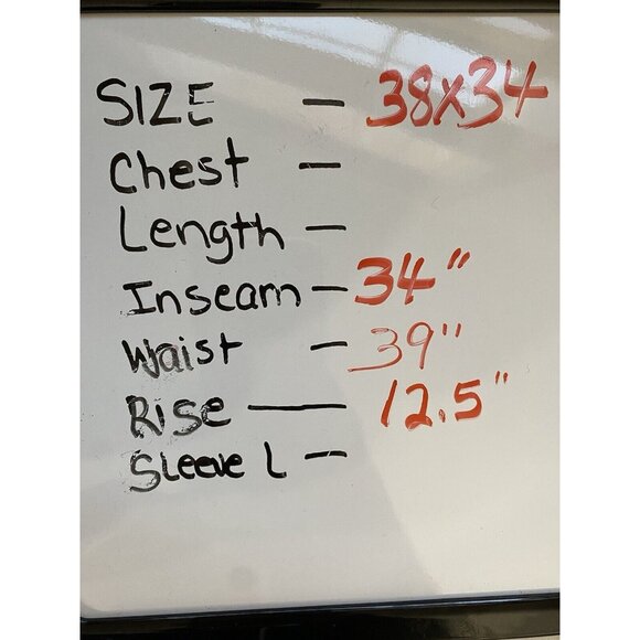 Levis 550 Relaxed Fit Jeans W38 L34 Blue Denim Straight Leg Med Wash Baggy Y2K - Picture 11 of 12